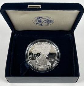 2000 AMERICAN SILVER EAGLE PROOF