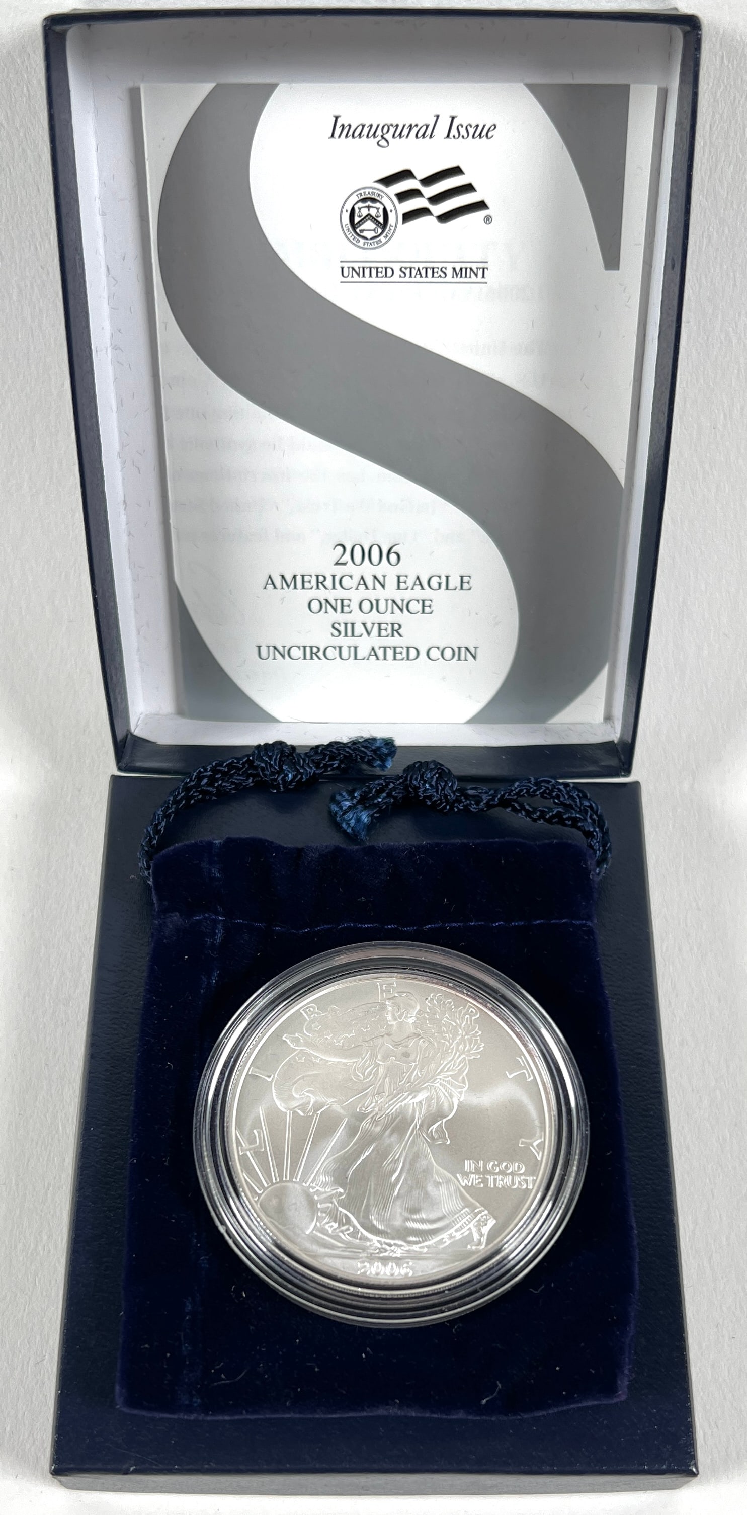 2006 AMERICAN SILVER EAGLE UNCIRCULATED (1 of 1)