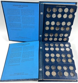 JEFFERSON NICKELS IN WHITMAN BOOKS