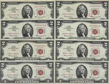 U.S. $2 CURRENCY COLLECTION
