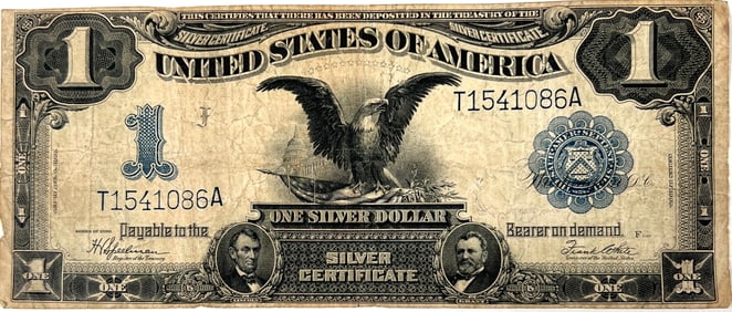 1899 U.S. $1 BLACK EAGLE NOTE