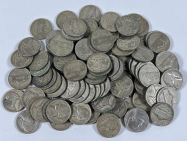 JEFFERSON SILVER WAR NICKELS