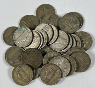 JEFFERSON SILVER WAR NICKELS