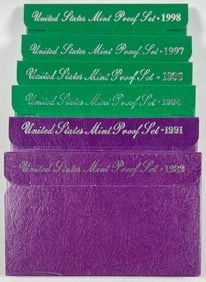 U.S. PROOF SET COIN COLLECTION