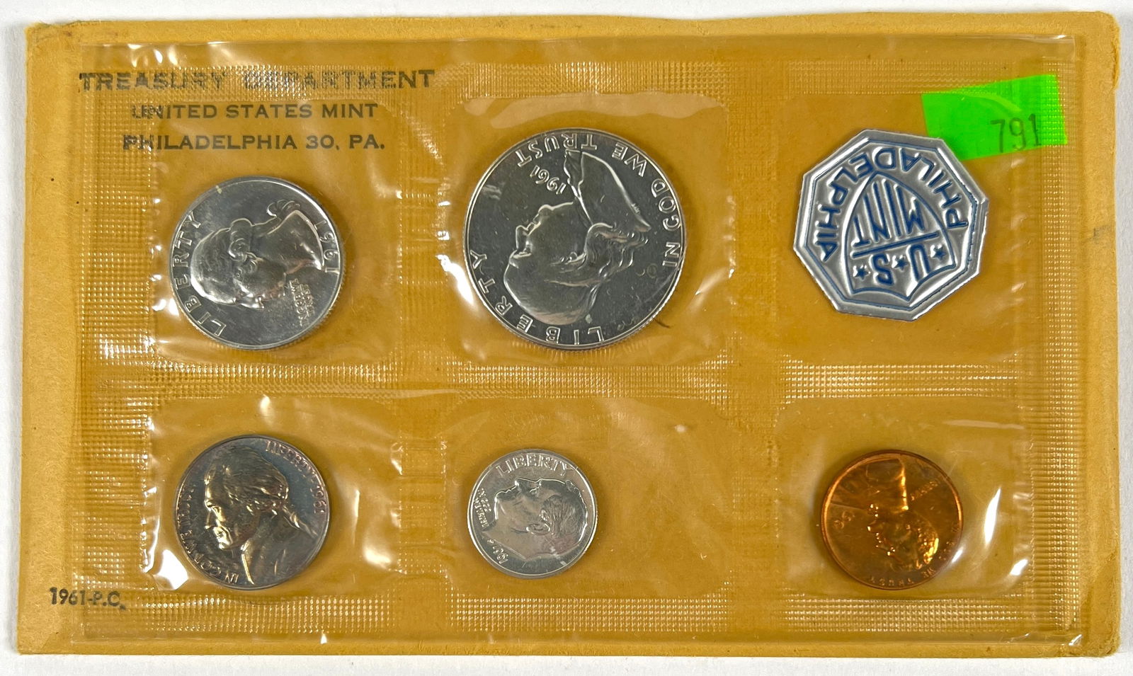 1961 U.S. PROOF SET (1 of 1)