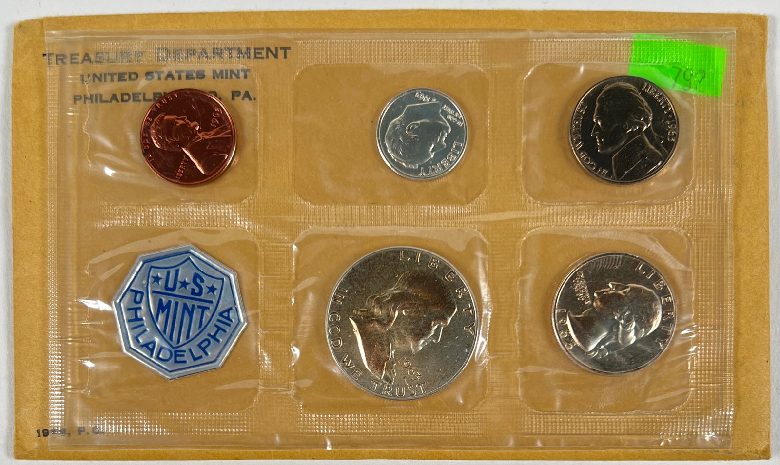 1963 U.S. PROOF SET (1 of 1)