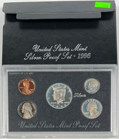 1996 U.S. MINT SILVER PROOF SET