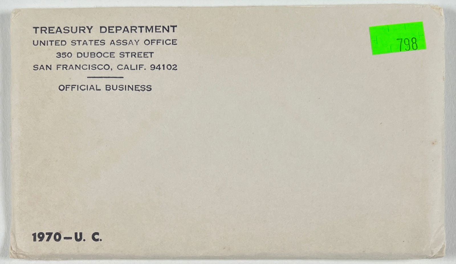 1970 U.S. MINT UNCIRCULATED SET (1 of 1)