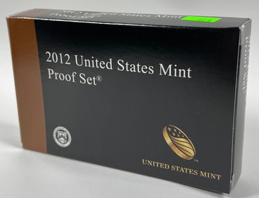 2012 U.S. MINT PROOF SET