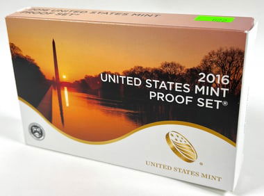 2016 U.S MINT PROOF SET