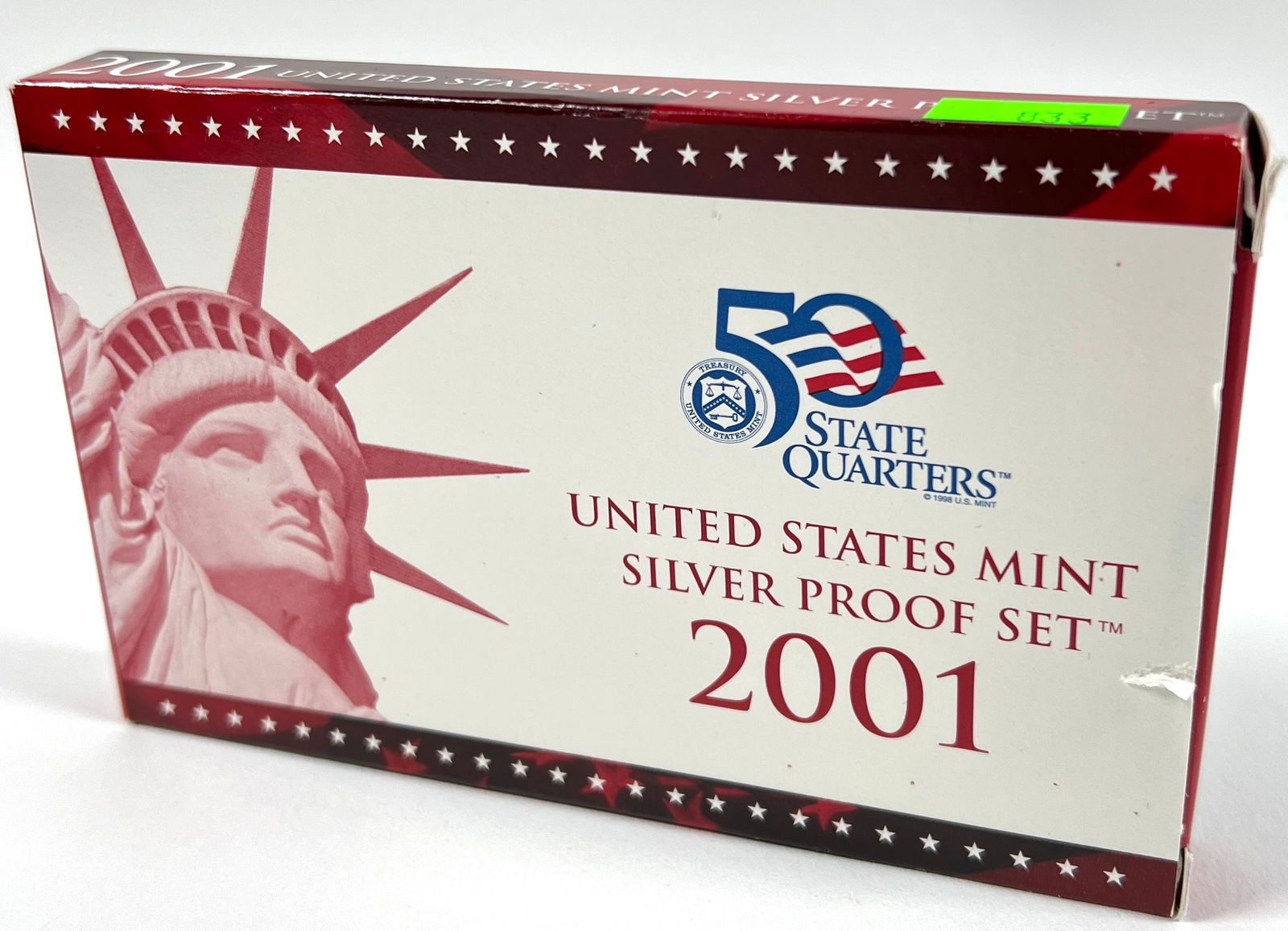 2001 U.S. MINT SILVER PROOF SET (1 of 1)