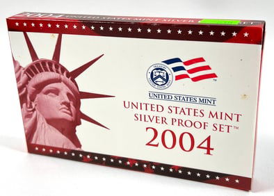 2004 U.S. MINT SILVER PROOF SET