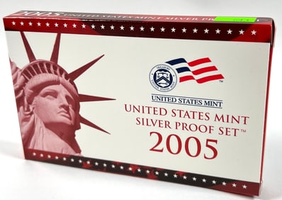 2005 U.S. MINT SILVER PROOF SET