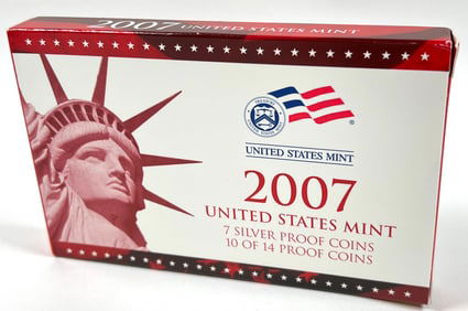 2007 U.S. MINT SILVER PROOF SET