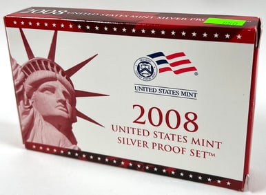 2008 U.S. MINT SILVER PROOF SET
