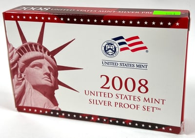 2008 U.S. MINT SILVER PROOF SET