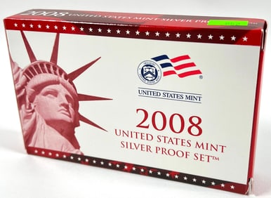 2008 U.S. MINT SILVER PROOF SET