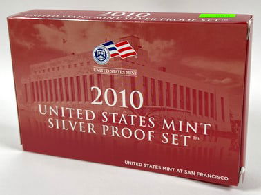 2010 U.S. MINT SILVER PROOF SET