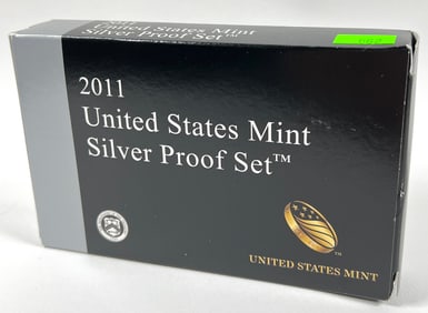 2011 U.S. MINT SILVER PROOF SET