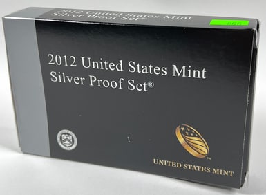 2012 U.S. MINT SILVER PROOF SET