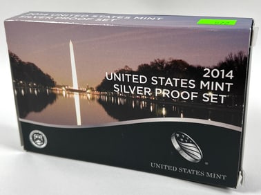 2014 U.S. MINT SILVER PROOF SET