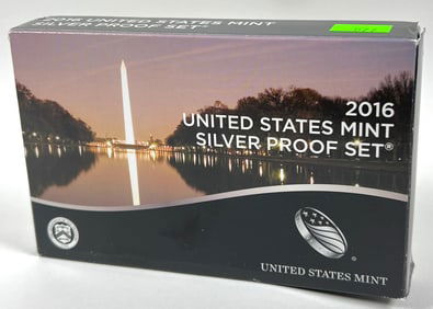 2016 U.S. MINT SILVER PROOF SET