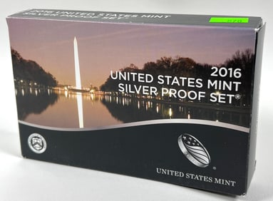 2016 U.S. MINT SILVER PROOF SET