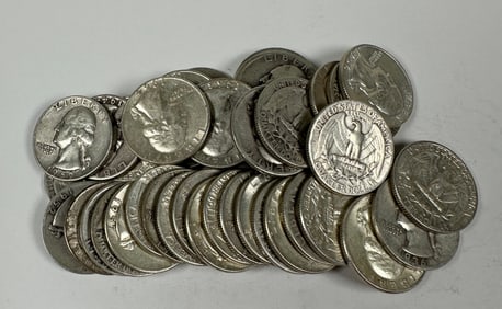 WASHINGTON SILVER QUARTER ROLL