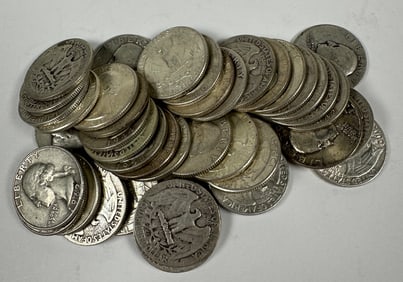 WASHINGTON SILVER QUARTER ROLL