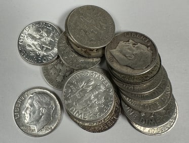 ROOSEVELT SILVER DIMES