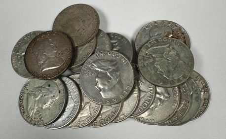 FRANKLIN SILVER HALF DOLLAR ROLL