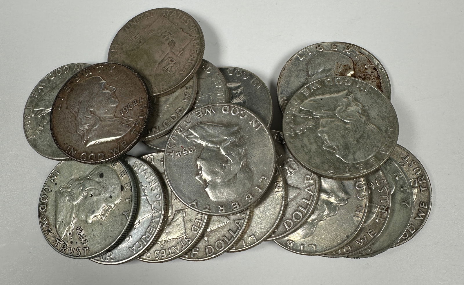 FRANKLIN SILVER HALF DOLLAR ROLL (1 of 1)
