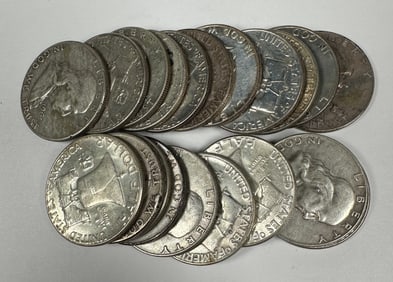 FRANKLIN SILVER HALF DOLLAR ROLL