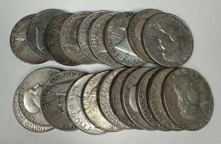 FRANKLIN SILVER HALF DOLLAR ROLL