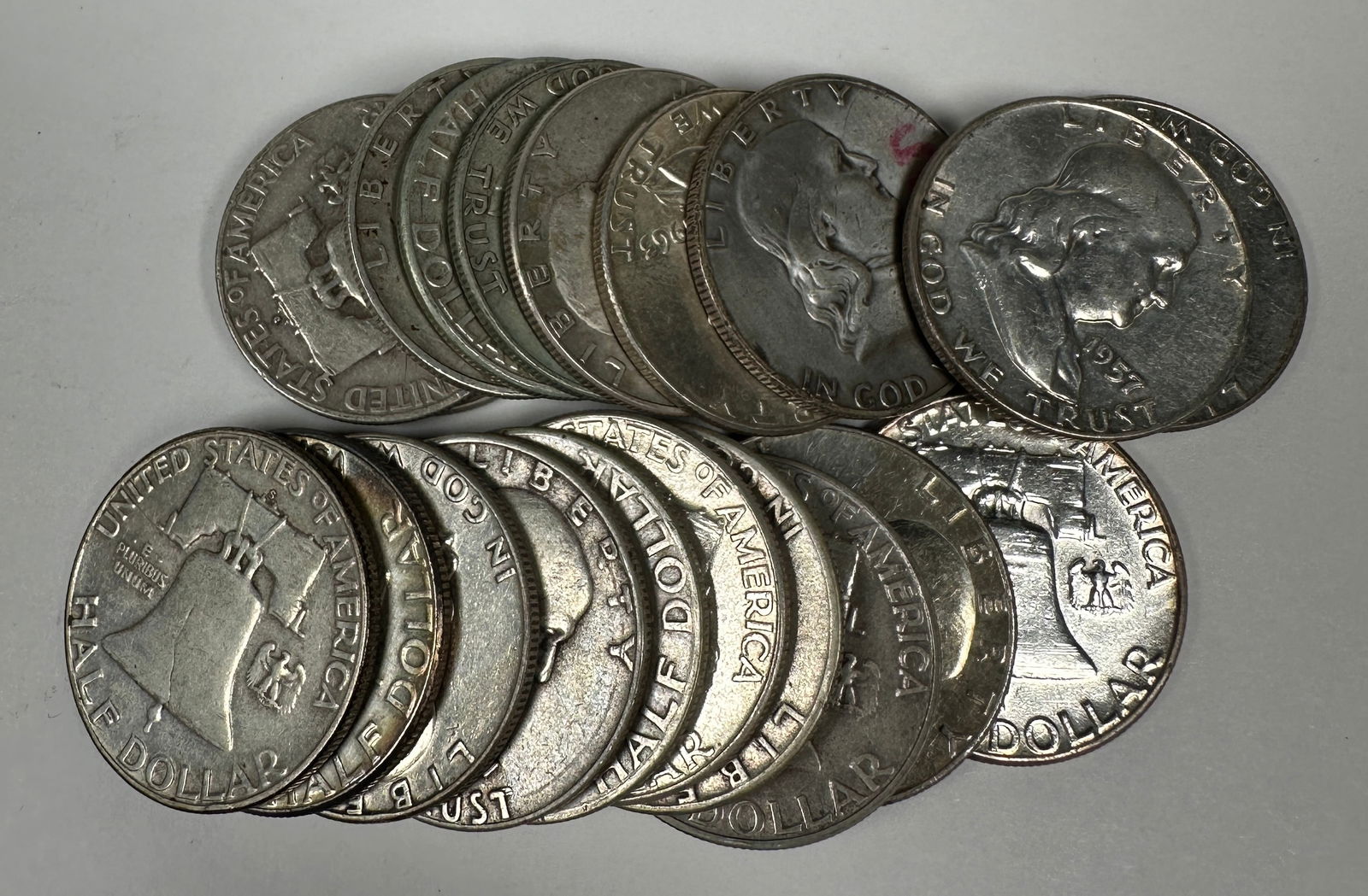 FRANKLIN SILVER HALF DOLLAR ROLL (1 of 1)