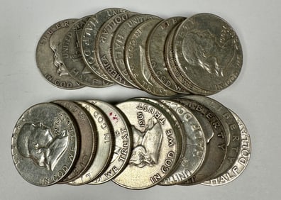 FRANKLIN SILVER HALF DOLLAR ROLL
