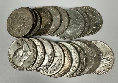 FRANKLIN SILVER HALF DOLLAR ROLL