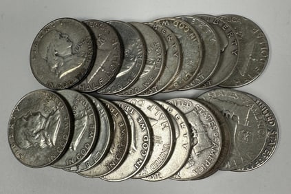 FRANKLIN SILVER HALF DOLLAR ROLL