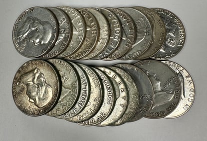 FRANKLIN SILVER HALF DOLLAR ROLL
