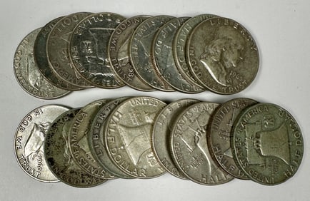 FRANKLIN SILVER HALF DOLLAR ROLL