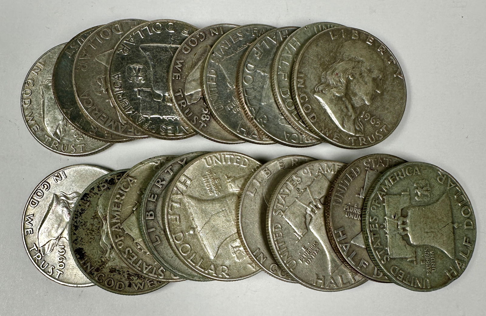 FRANKLIN SILVER HALF DOLLAR ROLL (1 of 1)