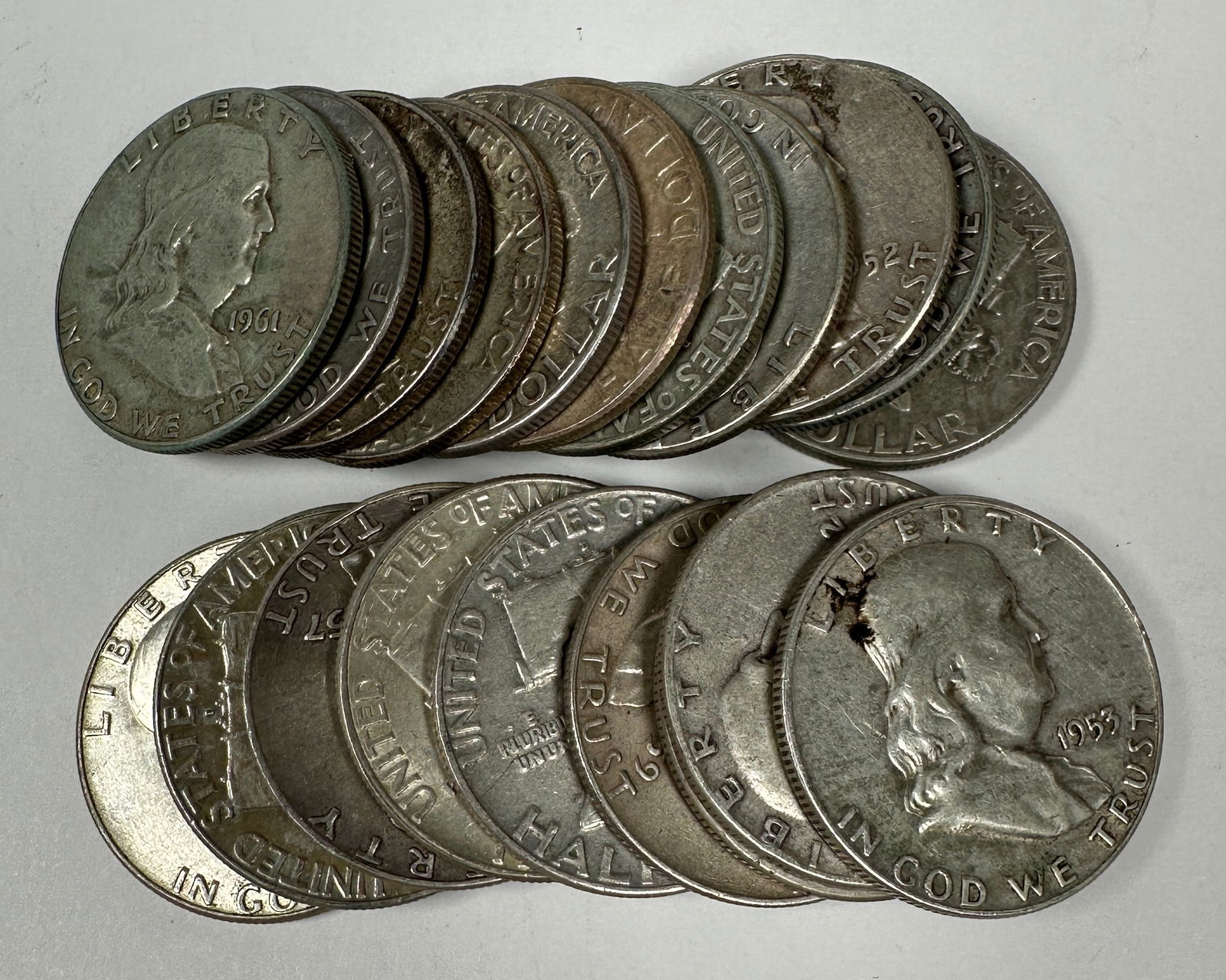 FRANKLIN SILVER HALF DOLLAR ROLL (1 of 1)