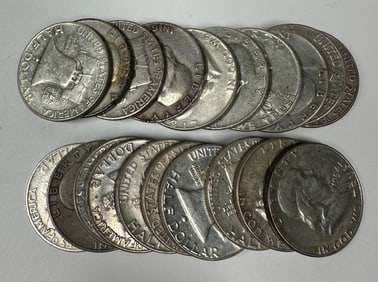 FRANKLIN SILVER HALF DOLLAR ROLL