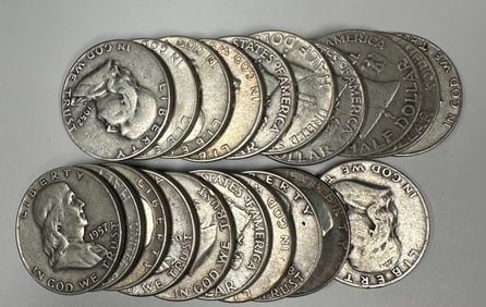FRANKLIN SILVER HALF DOLLAR ROLL