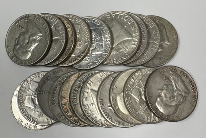 FRANKLIN SILVER HALF DOLLAR ROLL