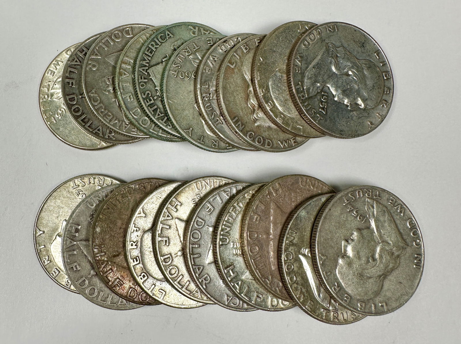 FRANKLIN SILVER HALF DOLLAR ROLL (1 of 1)