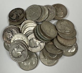 WASHINGTON SILVER QUARTER ROLL
