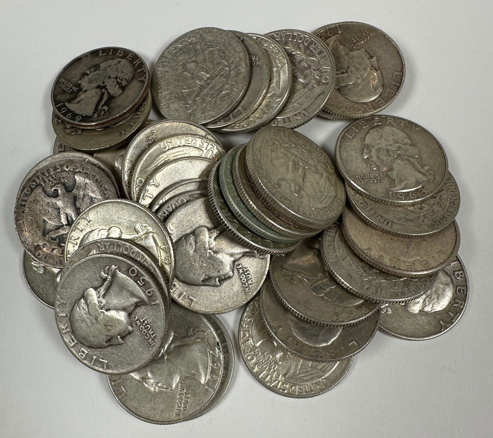 WASHINGTON SILVER QUARTER ROLL (1 of 1)