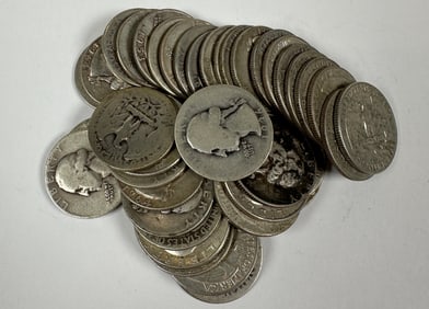 WASHINGTON SILVER QUARTER ROLL