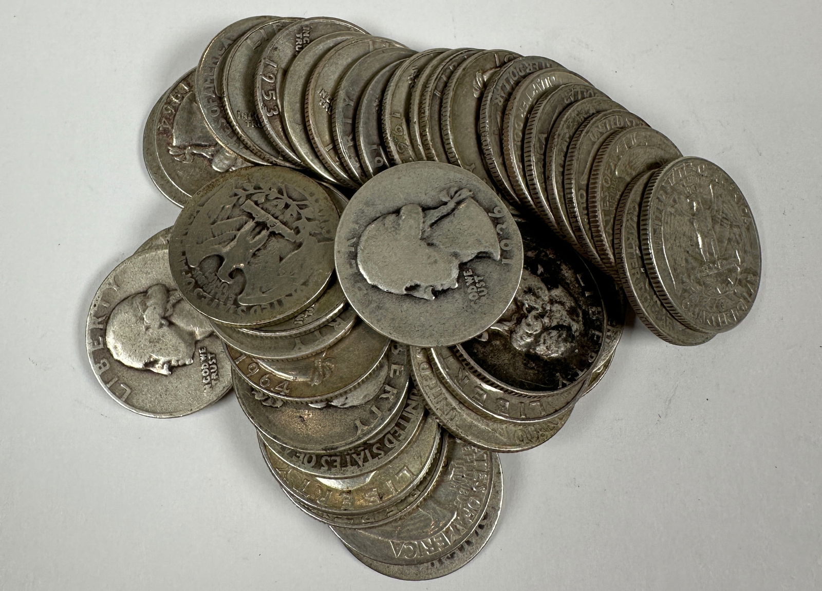 WASHINGTON SILVER QUARTER ROLL (1 of 1)